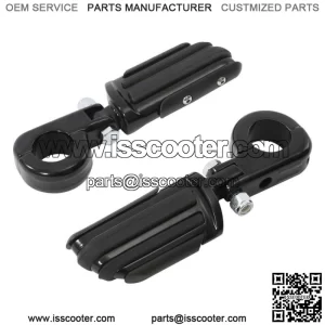 1 1/4" Engine Guard Footpeg Rest Mount Clamps Fit For Harley Road Street Glide (For: Harley-Davidson)