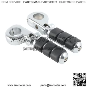 1 1/4" Engine Guard Highway FootPegs Mount Fit For Harley Road King Softail Dyna (For: Harley-Davidson)