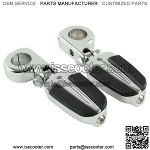 1 1/4" Engine Guard Male Foot Peg Pegs Mount Fit For Harley Touring Street Glide (For: Harley-Davidson)