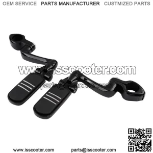 1 1/4" Highway Engine Guard 360 Adjustable Footpeg Fit For Harley Road King New (For: Harley-Davidson)