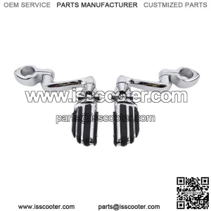 1 1/4" Highway Engine Guard Foot Peg Mount Clamps Fit For Harley Touring Glide (For: Harley-Davidson)