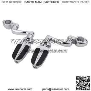 1 1/4" Highway Engine Guard Foot Pegs Mount Fit For Harley Road King Softail FL (For: Harley-Davidson)