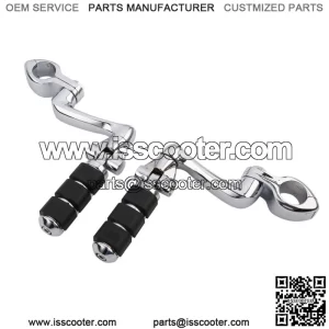 1 1/4" Highway Engine Guard Foot Pegs Mount Fit For Harley Touring Electra Glide (For: Harley-Davidson)