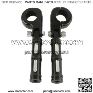1 1/4" Highway Engine Guard Footpeg Clamps Fit For Harley Touring Sportster XL (For: Harley-Davidson)