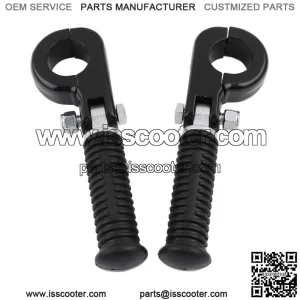 1 1/4" Highway Engine Guard Footpeg Mount Clamp Fit For Harley Road Street Glide (For: Harley-Davidson)