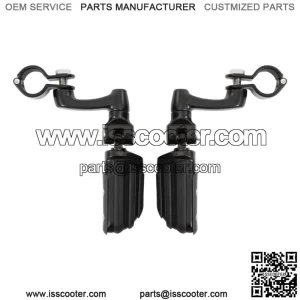1-1/4" Engine Guard Bar FootPegs Mount Fit For Harley Touring Road Street Glide (For: Harley-Davidson)