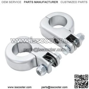 1-1/4" Engine Guard Highway Footpeg Peg Clamp Fit For Harley Touring Glide Dyna (For: Harley-Davidson)