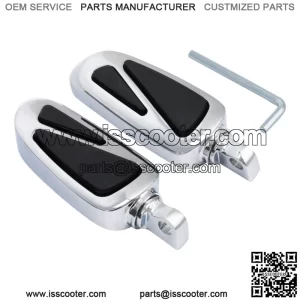 11mm Male Mount Footrest Foot Pegs Fit For Harley Touring Glide Sportster XL New (For: Harley-Davidson)