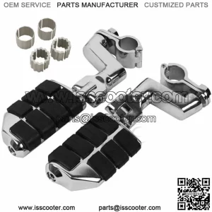 22/25/32/35mm Highway Bar Footpegs Pegs Mount Fit For Harley Touring Road Glide