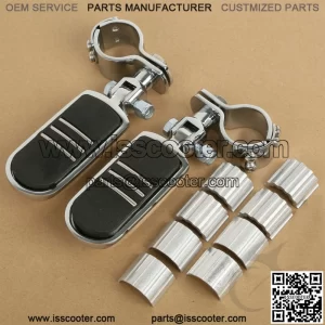 25-35mm Adjustable Pegstreamliner Highway Footpeg Fit For Harley Honda GL1800 US (For: Harley-Davidson)