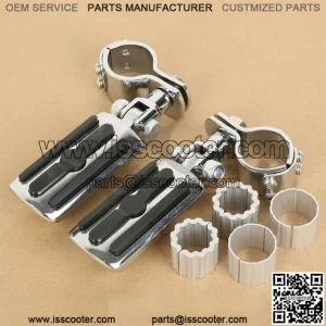 25mm 32mm 35mm Adjustable Highway Footpeg Clamp Fit For Harley Touring Sportster
