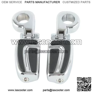 32mm Engine Guard Bar Footpeg Footrest Mount Fit For Harley Touring Street Glide (For: Harley-Davidson)