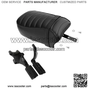 Black Rear Passenger Seat Foot Pegs Fit For Harley Sportster Iron 883 1200 16-23 (For: Harley-Davidson)