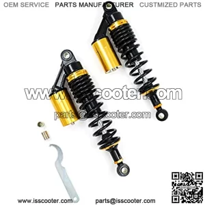 Loong Reform 320mm Universal Motorcycle Rear Air Shock Absorbers Compatible with 150CC-750CC Karting Scooter ATV Suzuki Honda Kawasaki