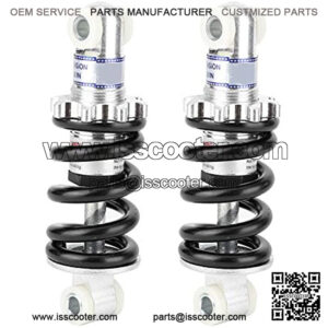Shock Damper Suspension, 2pcs 125mm 750LBS Rear Shock Damper Fits for ATV Go-Kart Scooter 49cc