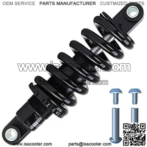 Mountain Bike Rear Shock Absorber Bicycle Rear Biliary Spring Shock,Coil Spring Black125mm (4.9") 165mm(6.3") 190(7.5") 850/1000/1350Lbs