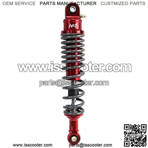 320 mm Universal Motorcycle Air Shock Absorber Rear Suspension Adjustable Air Shock Absorber,for Honda Yamaha Kawasaki Suzuki ATV Quad Dirt Sport Bikes (Red)