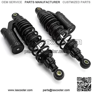 Racing 320mm 12.59" Motorcycle Rear Shock Absorber Suspension Sensa-Trac Load for Honda Suzuki Yamaha Kawasaki ATV Go Kart Quad Dirt Sport Bikes (Honda Monkey Bike Z125 2018-2020)(320mm-340mm)