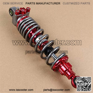 Spring Assemblies Motorcycle Rear Shock 320mm Motorcycle Shock Absorber Modified Built-in Air Bag Rear Shock Rear Suspension Refit Fit ATV Dirt Bike Scooter (Color : Red Round)