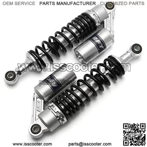 Spring Assemblies Motorcycle Shocks Silver Black 320mm 340mm 360mm 400mm 440m Motorcycle Air Shock Absorber Rear Suspension ATV Quad Scooter Dirt Bike Motor D30 (Color : M99 18 1 320mm)