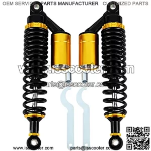 Motorcycle 2PCS 320mm Rear Shock Absorber Rear Suspension Fits for most 150cc-750cc Street Bikes ATV Go Kart Quad Dirt Sport Bikes