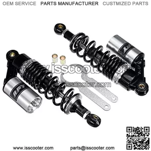 Motorcycle Suspension Strut Universal 280/320/340/360/380/400mm Motorcycle Air Shock Absorber Rear Suspension Fit For Suzuki/Fit For Yamaha Fit For Scooter ATV Quad Dirt Bike Motorcycle Shock Absorber