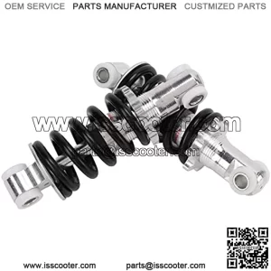 Amortiguadores de motocicleta, amortiguador de choque de bicicleta ajustable de 125 mm, 2 piezas para scooter elctrico Super Minimoto ATV de 47 cc y 49 cc