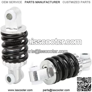 Amortiguador de motocicleta, amortiguador de suspenside alta dureza 90 mm/3,54 pulgadas 2 piezas/juego ajustable para 47 cc 49 cc Super Minimoto ATV scooter elctrico PIT Bike