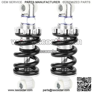 Shock Damper Kit 2pcs 125mm 750LBS Rear Shock Damper Fits for ATV Go-Kart Scooter 49cc