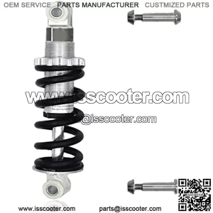 Rear shock absorber, 170mm/650lb Rear Shock Suspension Spring for Bicycle Gas Scooter Electric Bike Minimoto Dirt Bike 47cc 55cc ATV Quad mini Pocket Bike