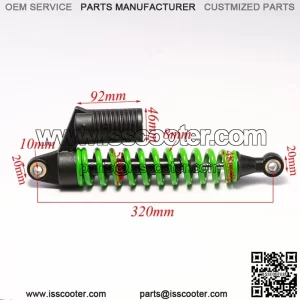 320mm 12.6" Air Shock Absorber Suspension for Golf Cart Scooter ATV Quad Go Kart