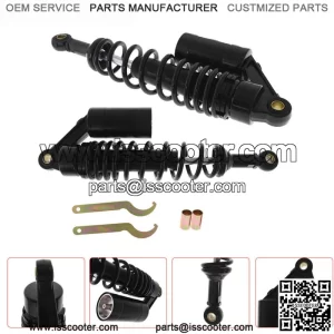 For Motorcycle Honda Yamaha 13.5" 340mm Shocks Absorber Suspension Damper