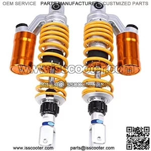 Spring Assemblies Absorber Suspension Spring Universal 320mm 340mm 360mm Motorcycle Rear Shock Absorber Fit for Yamaha Motor Bike Scooter (Color : Black 360mm)