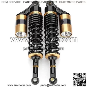 Spring Assemblies Motorcycle Shock Absorber 2pcs Universal Motorcycle Motorbike 360mm 14" Rear Air Shock Absorbers Suspension Fit for Yamaha/Fit for Scooter Fit for ATV Quad (Color : Style B)