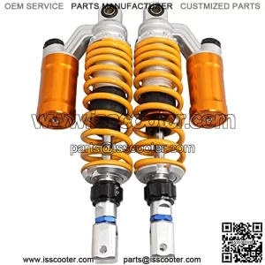 Spring Assemblies Motorcycle Shock Absorber Moto Adjustable Air Shock Absorber Gas Suspension Fit for Yamaha XJR CX500 CB400 Quad Dirt Street Bobber Scrambler Scooter (Color : 320mm)