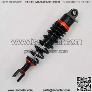 7mm Spring 320mm Motorcycle Nitrogen Fork Clevis Motorcycle Shock AbsorberRear Suspension Fit for Yamaha Motor Scooter ATV Quad BWS Fit for Xmax Motorcycle Suspension (Color : Orange)