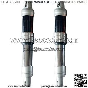 Shock Absorbers New 280mm 320mm 1 Pair Motorcycle Rear Shock Absorber Fit for Yamaha Fit for Suzuki Fit for Kawasaki Scooter Black Blue Orange Motorcycle Rear Damping (Color : 320MM Black)