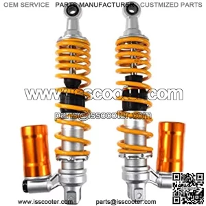 Absorber Suspension Spring Scooter Coil Spring Rear Shock Motorcycle 320mm/340mm/360mm Adjust Damping Shock Absorber Rear Suspension Fit for Yamaha Motor Scooter Complete Struts Shock