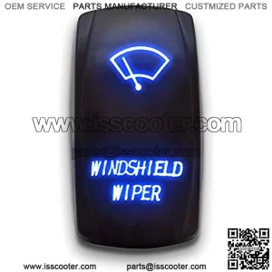 Stylemafia Waterproof Motorcycle ATV LED Light Bar Switch, Headlight Fog Light Spotlights aux Light Switch for 12V ATV Mini Bike Dirt Bike - Fits 7/8" Handlebars Red