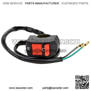 HIAORS Kill On Off Switch for ATV Motorcycle Scooter Go Kart Engine Offroad Enduro Dirt Bike Baja Doodle Bug DB30 Mini Bikes 7/8" 22mm Handle Bar Parts