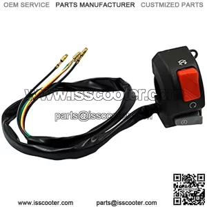 Generic 22mm Motorcycle Engine Stop Start Mounting Switch on-Off for Scooter Snowmobiles DC 12V