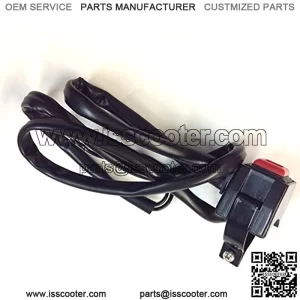 Universal 7/8" Handlebar Kill Cut Off Stop Switch Push Button used on Motorcycles ATVs Scooters Snowmobiles [B0175K1ECK]