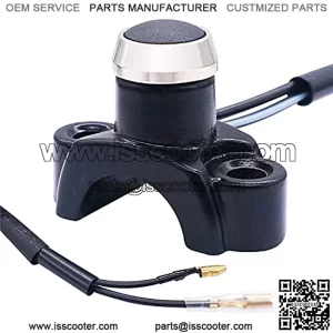 12V Motorcycle Handlebar Push Switch Engine Stop Start Kill Momentary Switch 7/8inch 22mm for ATV,Dirt Pit Bike,Scooter,Quad K-F003