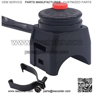 12V Motorbike Handlebar Push Switch Kill Stop Switch Horn Button 7/822mm For Bike Motorcycle K-F016-R