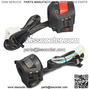 7/8" 22MM Motorcycle Handlebar Horn Turn Signal Lamp Control Switch Wonderful