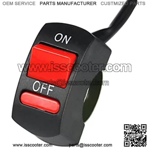 Universal Motorcycle Tuning Part Handle Switch Button for U5 U7 U2 LED Headlight Angel Eyes Spotlight Scooter Electrombile