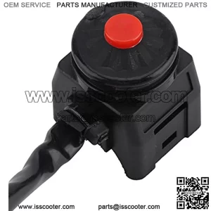 7/8" Motorcycle Handlebar Engine Start Kill Switch, Horn Flashlight Headlight Control ON/Off Button for Bicycle Boot Motorcycle ATV Scooter