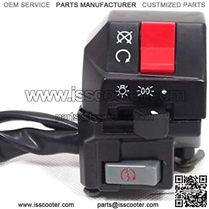 Replacement Part for Multi Function Control Universal Motocross ATV Off-Road Dirt Pit Bike Scooter Motorbike Switch Motorcycle Handlebar Switches - (Color: Right)