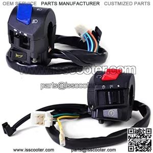 Handlebar Horn Turn Signal Switch + Headlight Ignition Switch Control Fit for Motorcycle