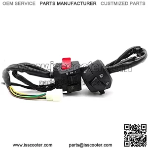 DC12V Multifunction 7/8" 22mm Motorcycle Control Switch Fit for Horn Turn Light